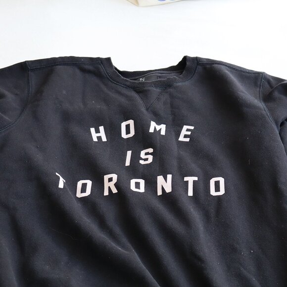 Peace Collective Home is Toronto Black Crewneck Sweatshirt - Picture 5 of 7